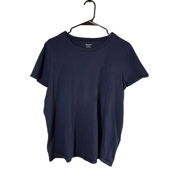 Madewell Tops - Madewell Classic Navy Blue Tshirt 2019